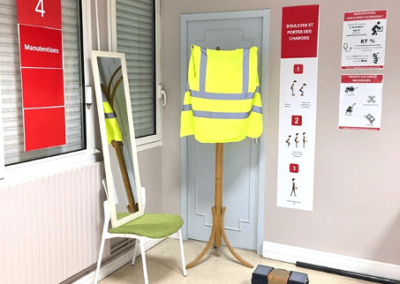 BTP CFA Aquitaine – Mise en place d’une Safety Room dédiée à la sensibilisation aux risques professionnels des apprentis
