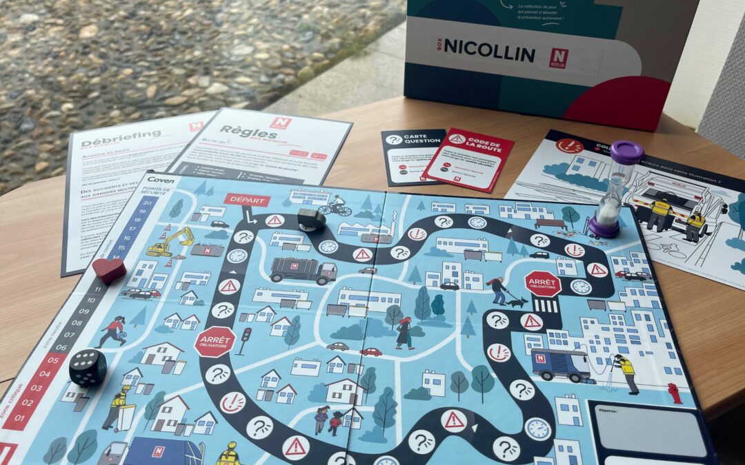 Nicollin – Un jeu de plateau 100% adapté à la réalité terrain des équipes