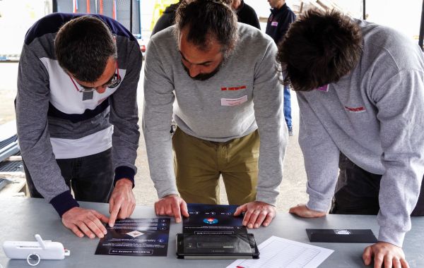 Installation des Clés de la Prévention pour sensibiliser des équipes aux risques professionnels