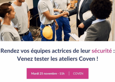 Webinaire Coven x Préventica : 1h pour déchiantiser la prévention !