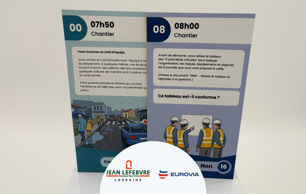 Tester les réflexes sécurité face aux imprévus : le défi relevé par EUROVIA