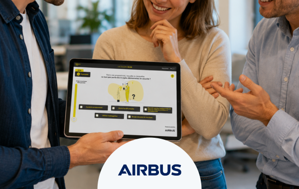 Serious game digital en prévention : comment Airbus a mobilisé ses équipes à l’international ?