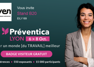 Préventica Lyon 2026 : retrouvez Coven du 6 au 8 octobre sur le stand B20