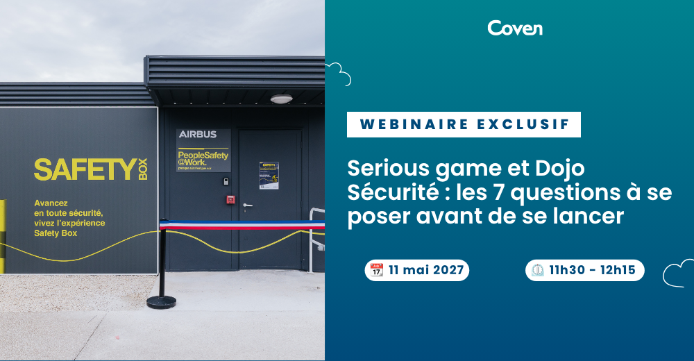 Webinaire du 11 mai 2027 : Serious Game et Dojo Sécyruté - les 7 questions à se poser avant de se lancer